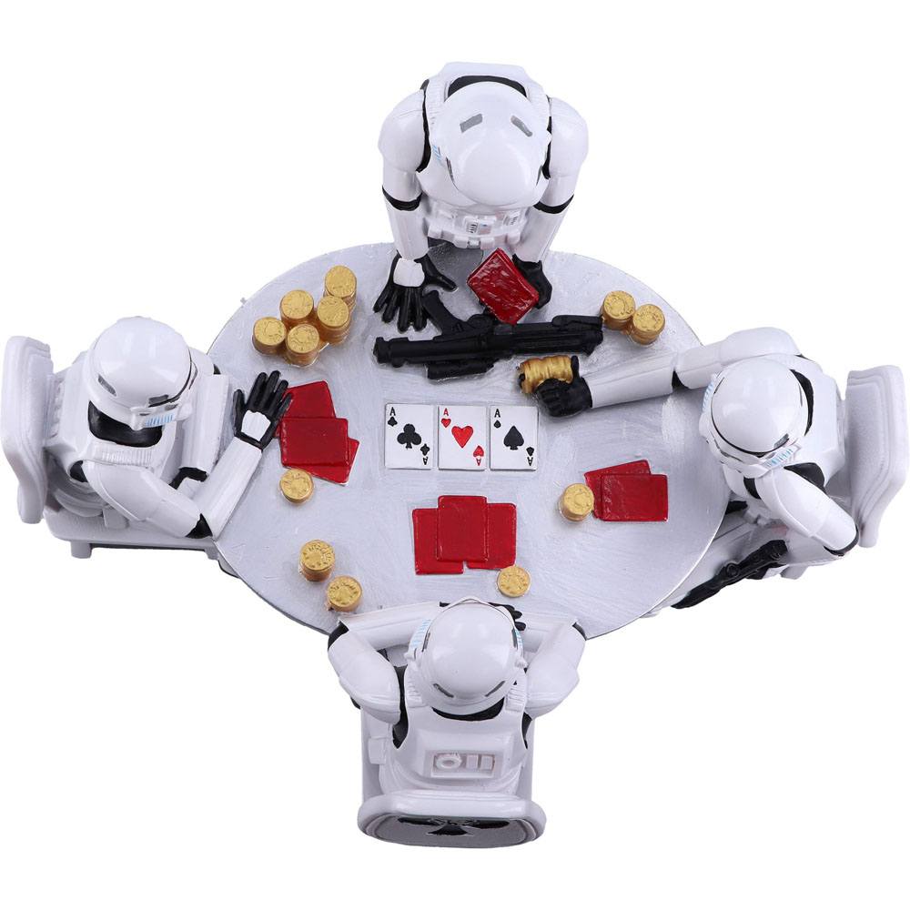 Star Wars Diorama Stormtrooper Poker Face 18 cm - MangaShop.ro