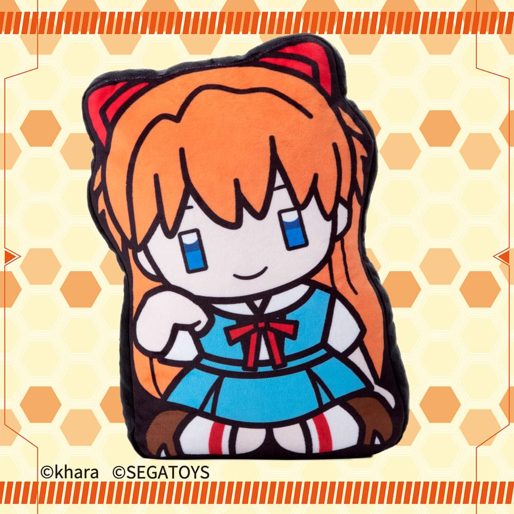 Neon Genesis Evangelion 2D Plush Figure Asuka Langley Soryu 32 cm - MangaShop.ro