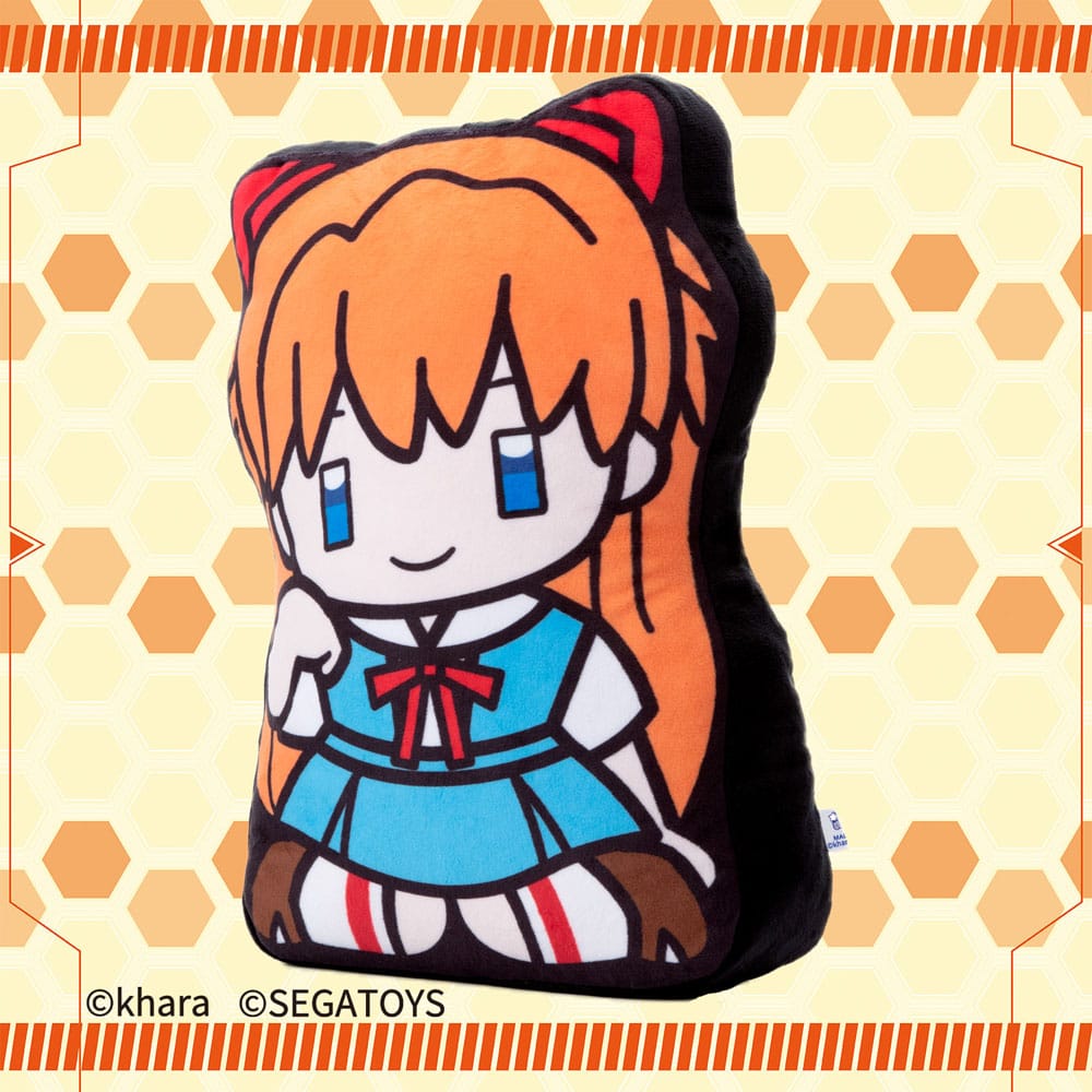 Neon Genesis Evangelion 2D Plush Figure Asuka Langley Soryu 32 cm - MangaShop.ro