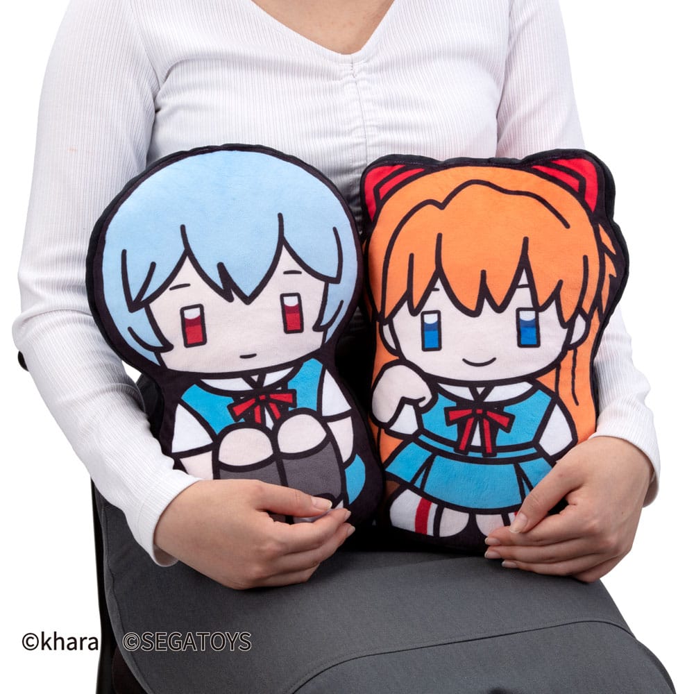 Neon Genesis Evangelion 2D Plush Figure Rei Ayanami 32 cm - MangaShop.ro
