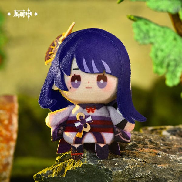Genshin Impact Genshin Fes 2023 Mini Plush Figure Raiden Shogun 10 cm - MangaShop.ro