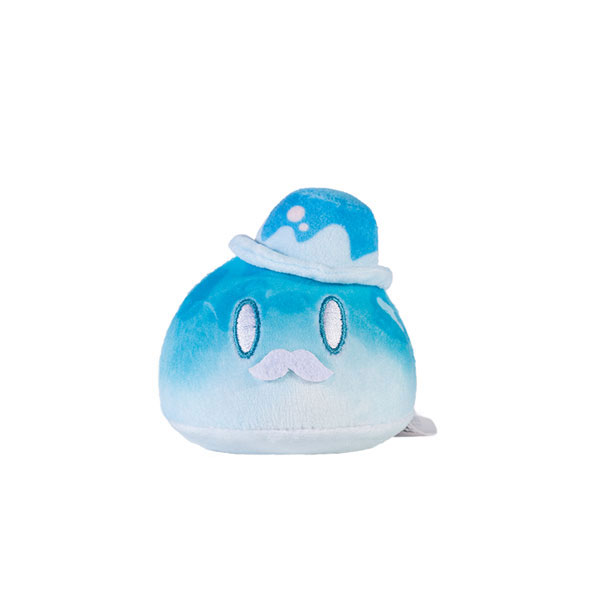 Genshin Impact Slime Sweets Party Series Plush Figure Hydro Slime Pudding Style 7cm - MangaShop.ro