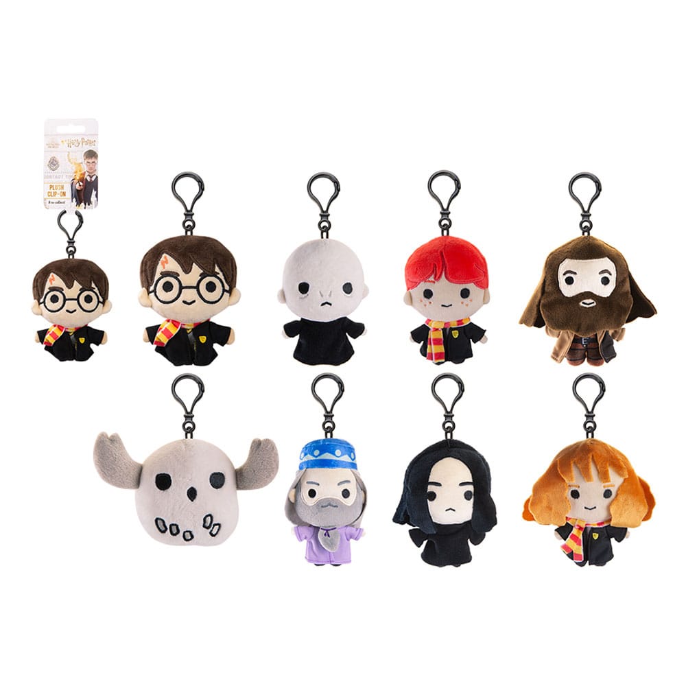 Harry Potter Clip-On Plush Figures 10 cm Assortment (12) - MangaShop.ro