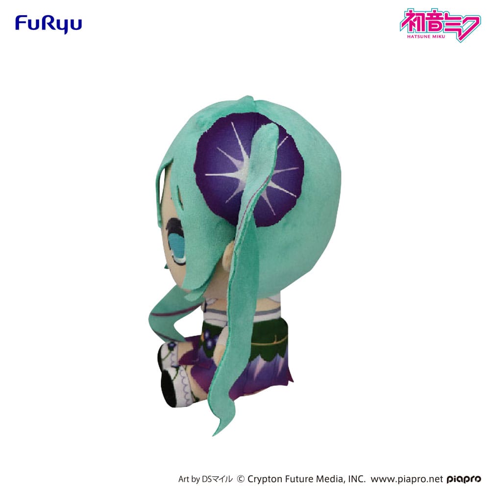 Hatsune Miku Kyurumaru Big Plush Figure Morning Glory 26 cm - MangaShop.ro