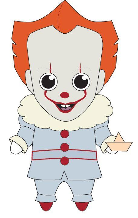 Stephen King's It 2017 Phunny Plush Figure Pennywise 20 cm - MangaShop.ro