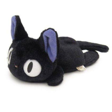 Kiki's Delivery Service Beanie Plush Figure Jiji Fluffy 15 cm - MangaShop.ro
