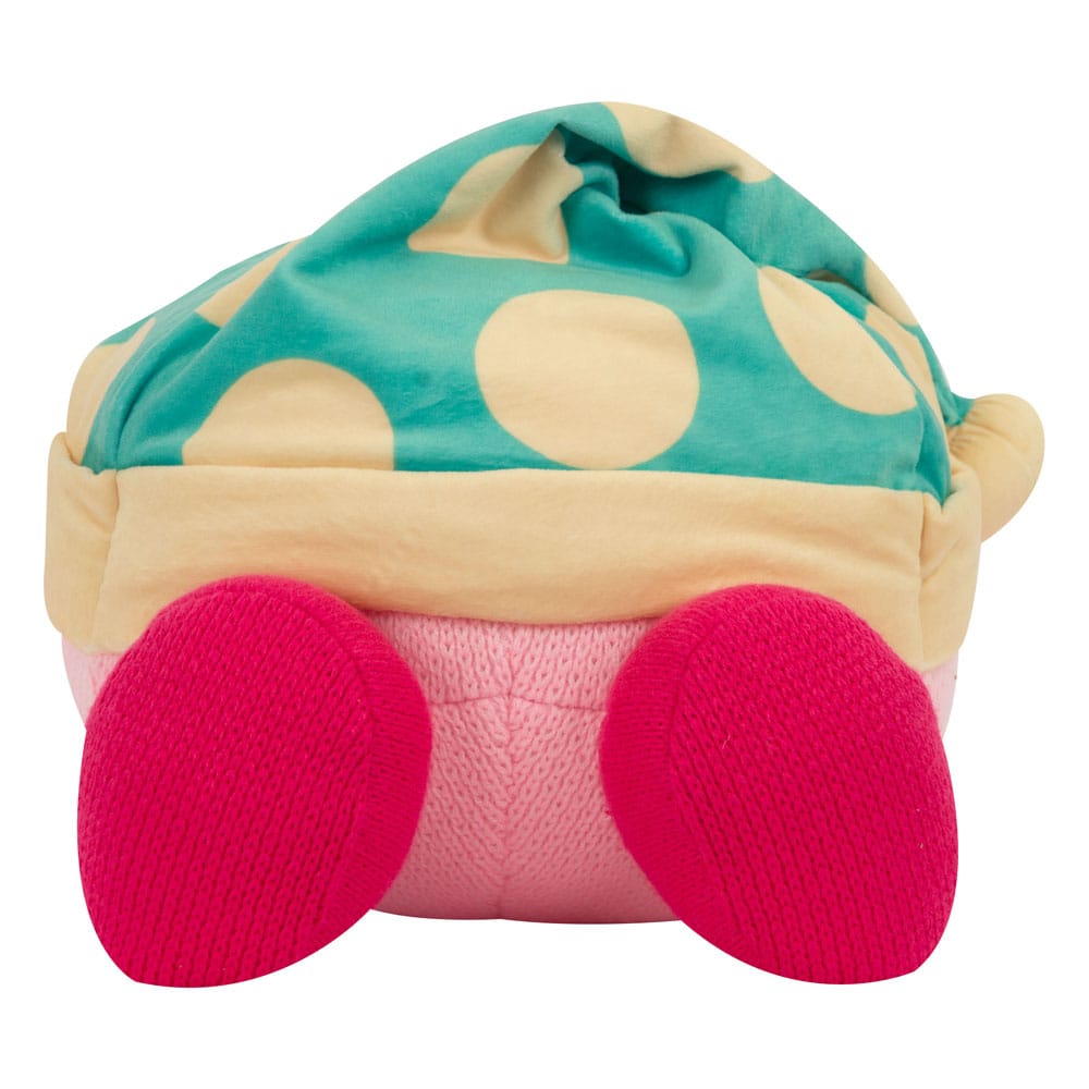 Kirby Nuiguru-Knit Plush Figure Kirby Sleeping Mega 25 cm - MangaShop.ro