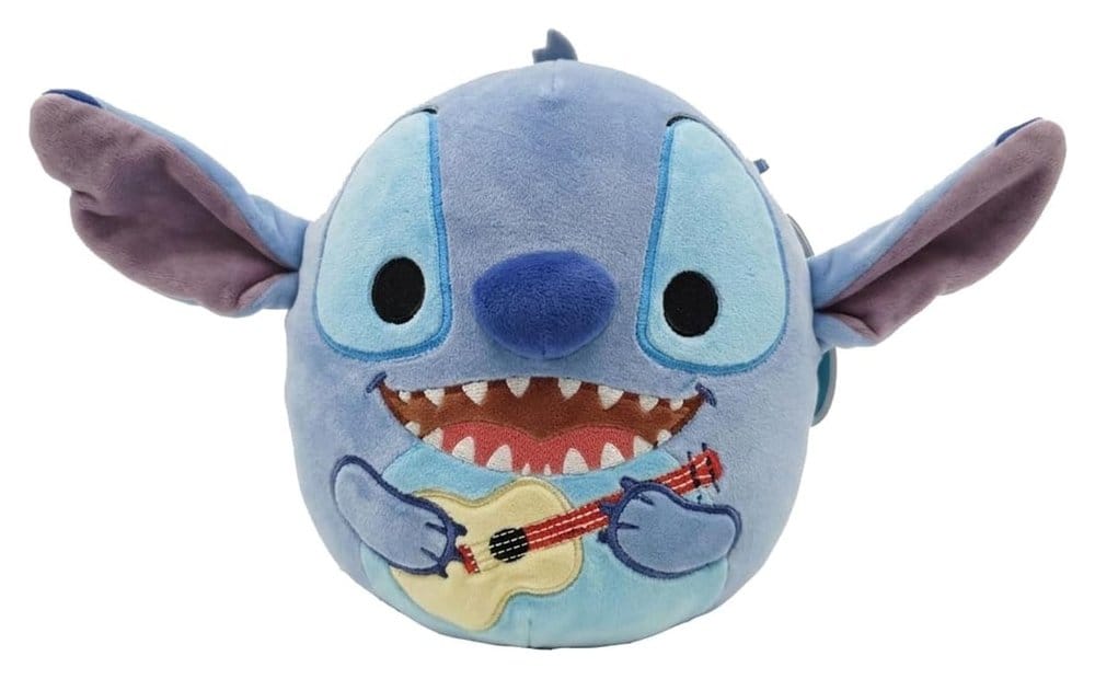 Lilo & Stitch Squishmallow Plush Figure Stitch With Guitar 20 cm - MangaShop.ro