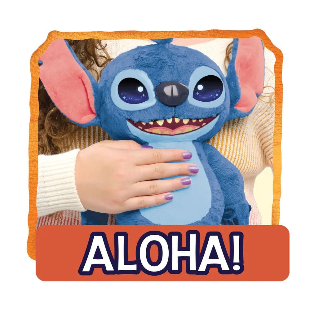 Lilo & Stitch Plush Figure with LCD Visual Effects and Sounds The Many Mood Stitch 36 cm - MangaShop.ro