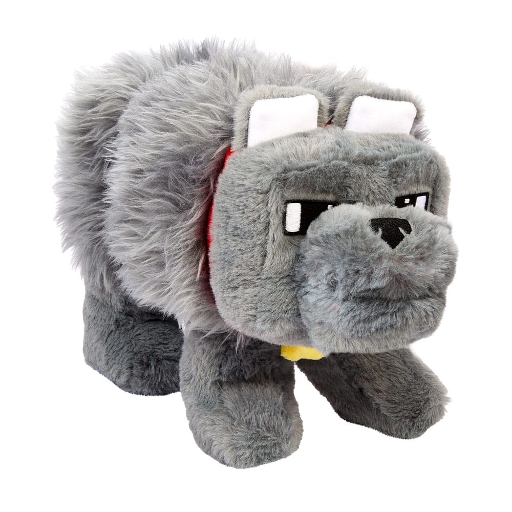 A Minecraft Movie Plush Figure Dennis the Wolf 20 cm - MangaShop.ro