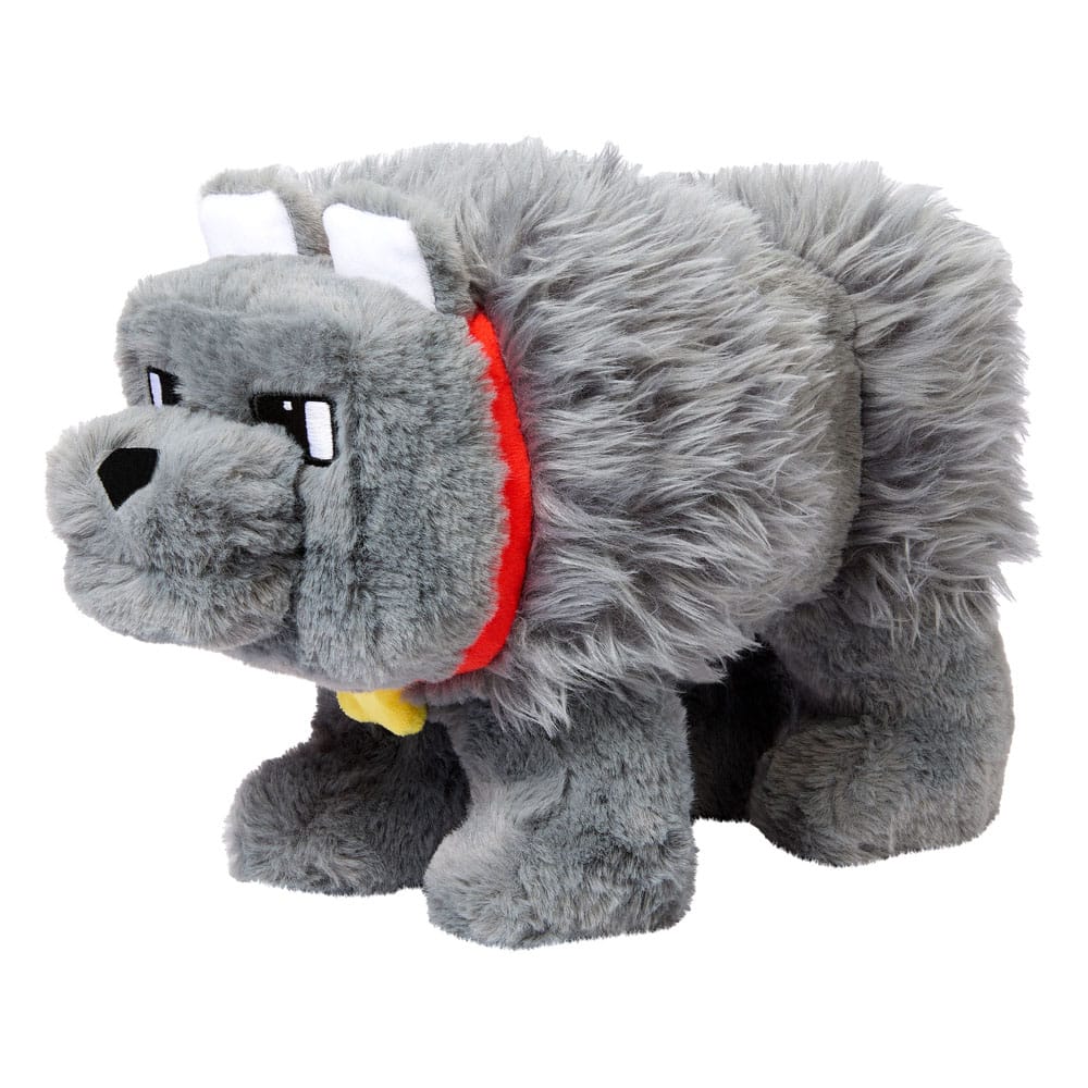A Minecraft Movie Plush Figure Dennis the Wolf 20 cm - MangaShop.ro