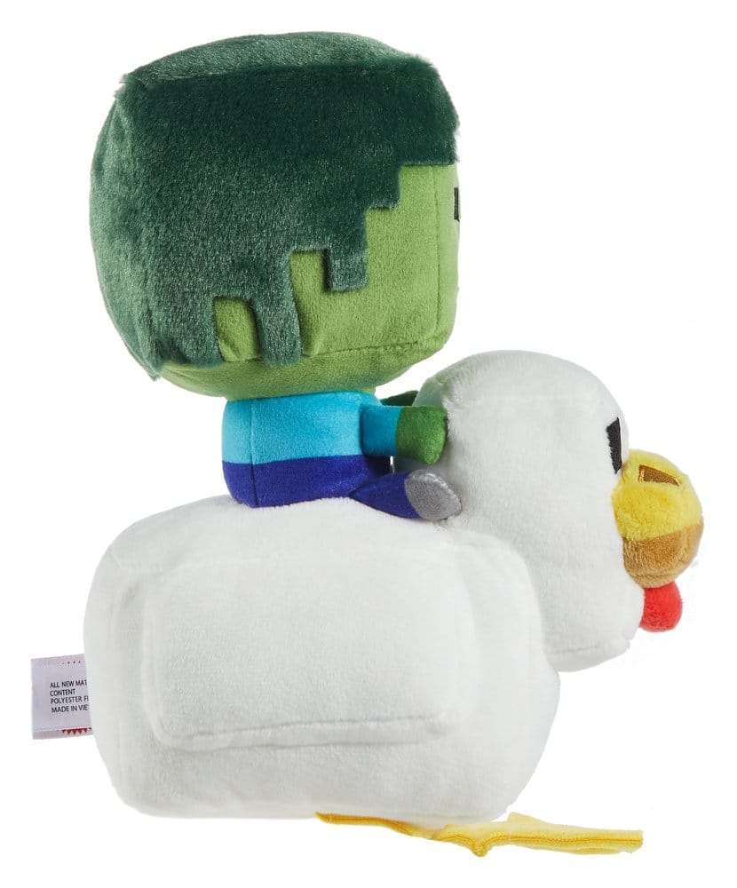 Minecraft Deluxe Plush Figure Chicken Jockey 20 cm - MangaShop.ro