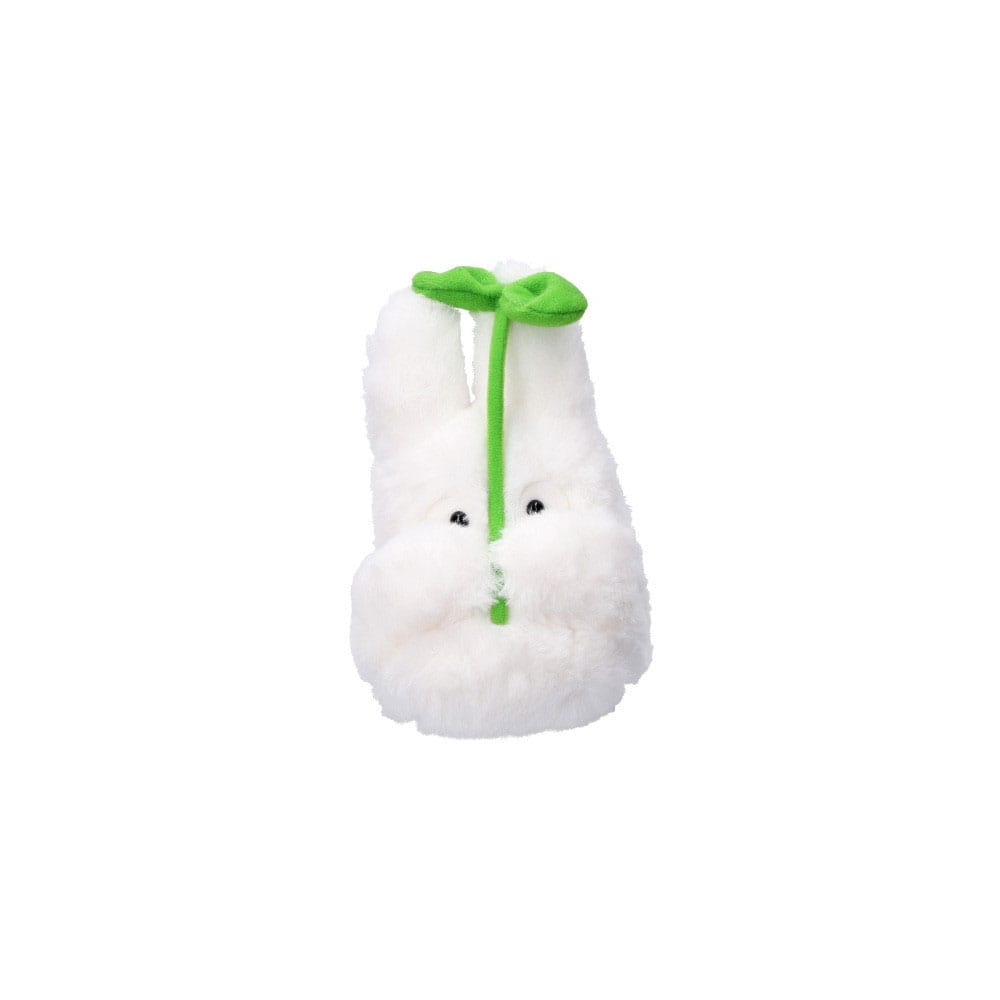 My Neighbor Totoro Nakayoshi Plush Figure Small Totoro with leaf 19 cm - MangaShop.ro