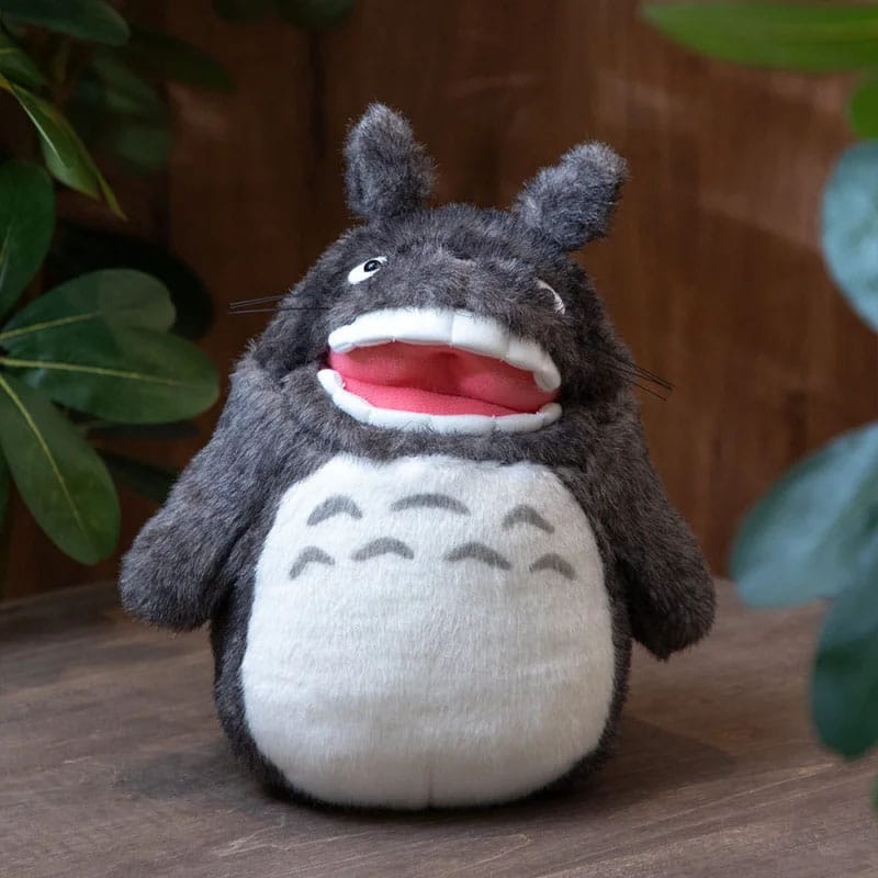 My Neighbor Totoro Plush Figure Roaring Big Totoro M 29 cm - MangaShop.ro