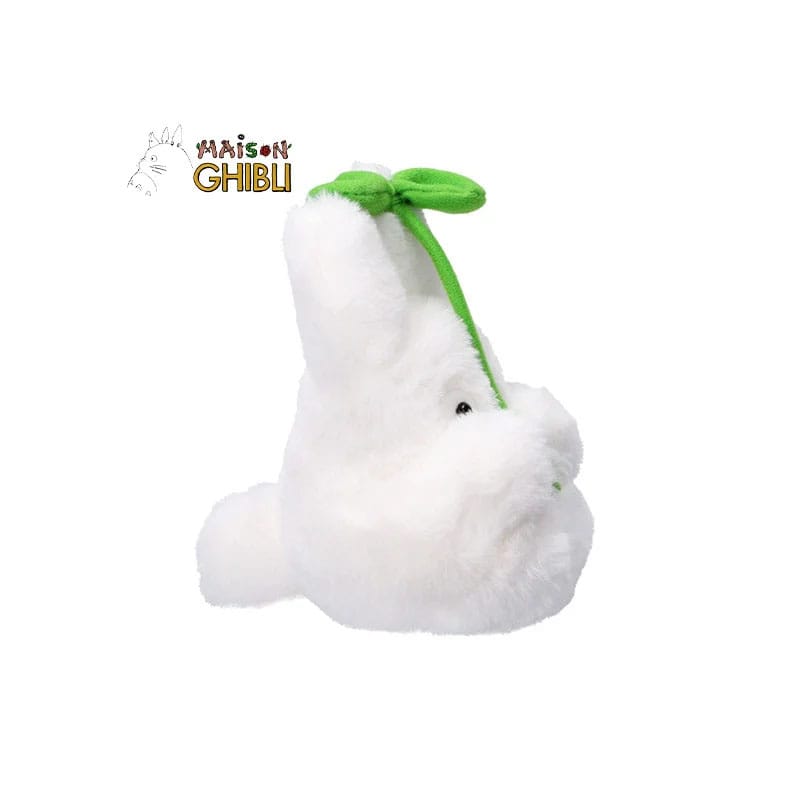 My Neighbor Totoro Nakayoshi Plush Figure Small Totoro with leaf 19 cm - MangaShop.ro