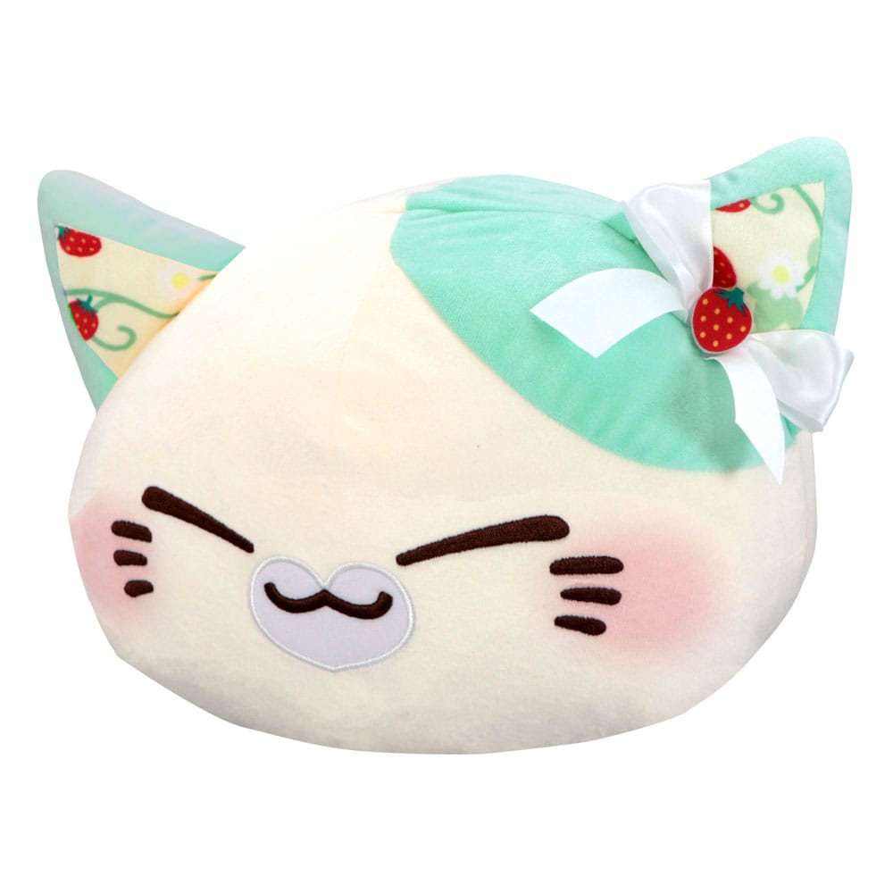 Nemuneko Cat Sweet Big Plush Figure Mint Green 35 cm - MangaShop.ro