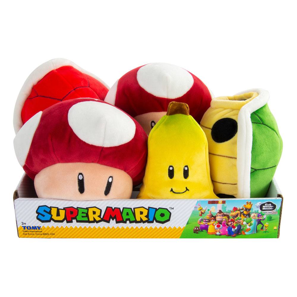 Mario Kart Mocchi-Mocchi Plush Figures Set 1 15 cm Assortment (5) - MangaShop.ro