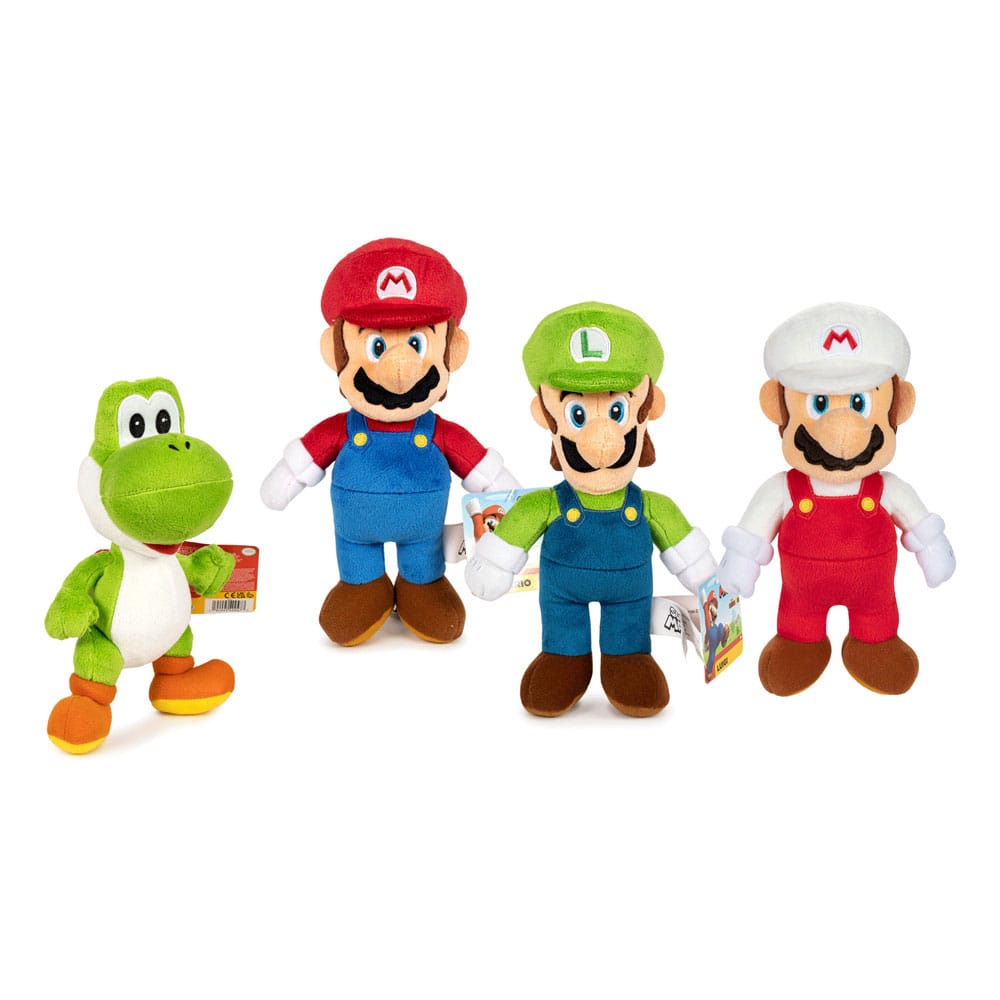 Super Mario Plush Figures Assortment Characters 25 cm (8) - MangaShop.ro