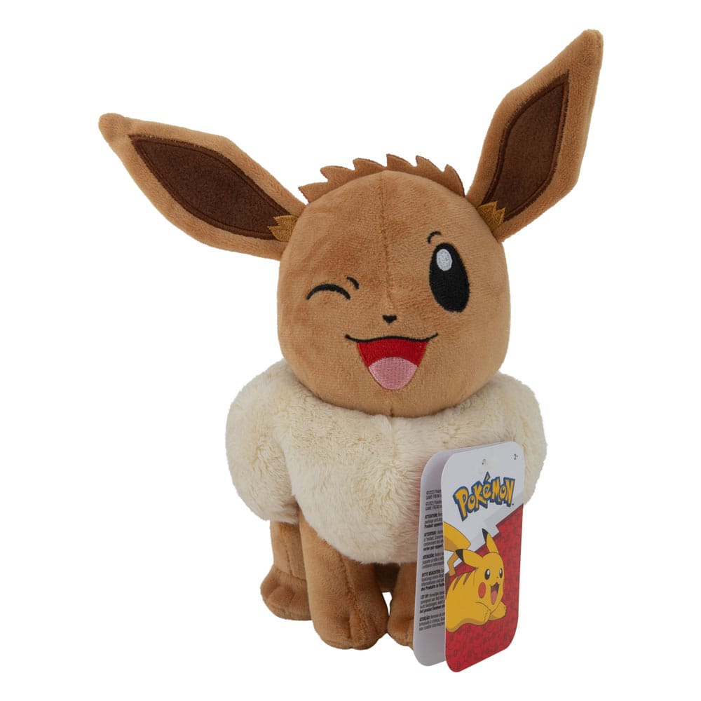 Pokemon Plush Figure Eevee Winking 20 cm - MangaShop.ro