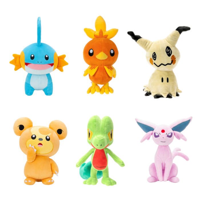 Pokemon Plush Figure Version 22 20 cm Assortment (6) - MangaShop.ro