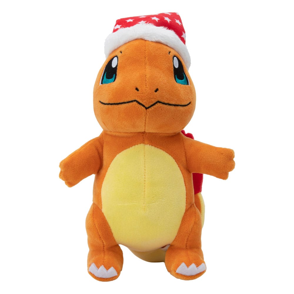 Pokemon Plush Figure Winter Charmander with Christmas Hat 20 cm - MangaShop.ro