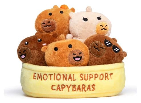 Relatable Emotional Support Plush Figure Capybaras - MangaShop.ro