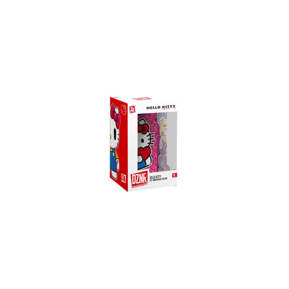 Sanrio DZNR Plush Figure Hello Kitty 50th Anniversary Edition 18 cm - MangaShop.ro