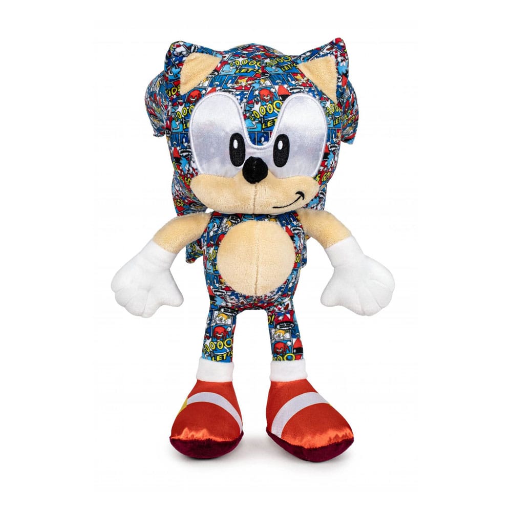 Sonic the Hedgehog Plush Figure Sonic Pop Comic 30 cm - MangaShop.ro
