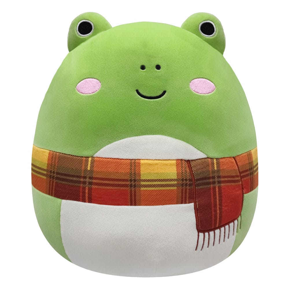 Squishmallows Plush Figure Frog Wendy with Scarf  30 cm - MangaShop.ro
