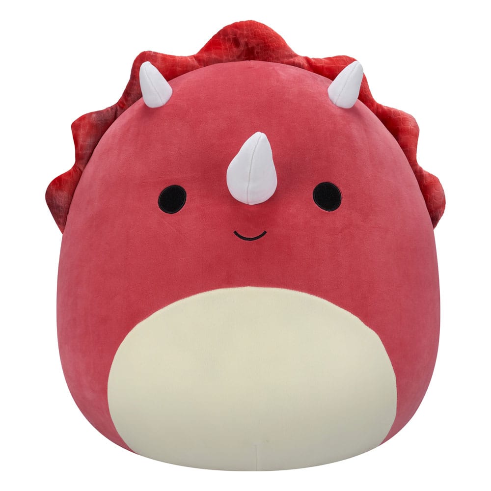 Squishmallows Plush Figure Red Triceratops Tristan 50 cm - MangaShop.ro