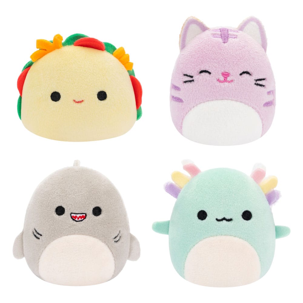 Squishville Mini Squishmallows Plush Figure 4-Pack A 5 cm - MangaShop.ro