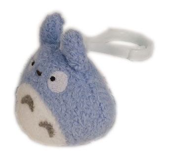 My Neighbor Totoro Plush Backpack Clip Totoro blue 6 cm - MangaShop.ro
