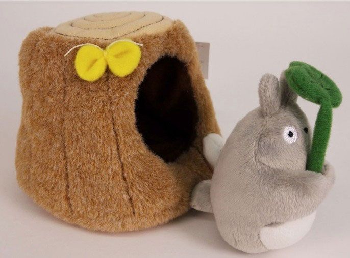 My Neighbor Totoro Plush Figure Totoro Tree Trunk 10 cm - MangaShop.ro