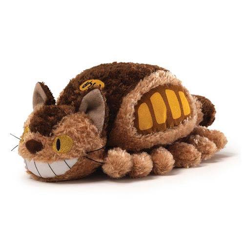 Studio Ghibli Plush Figure Little Fluffy Cat Bus 20 cm - MangaShop.ro