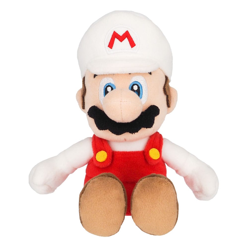 Super Mario Plush Figure Mario Fire 24 cm - MangaShop.ro