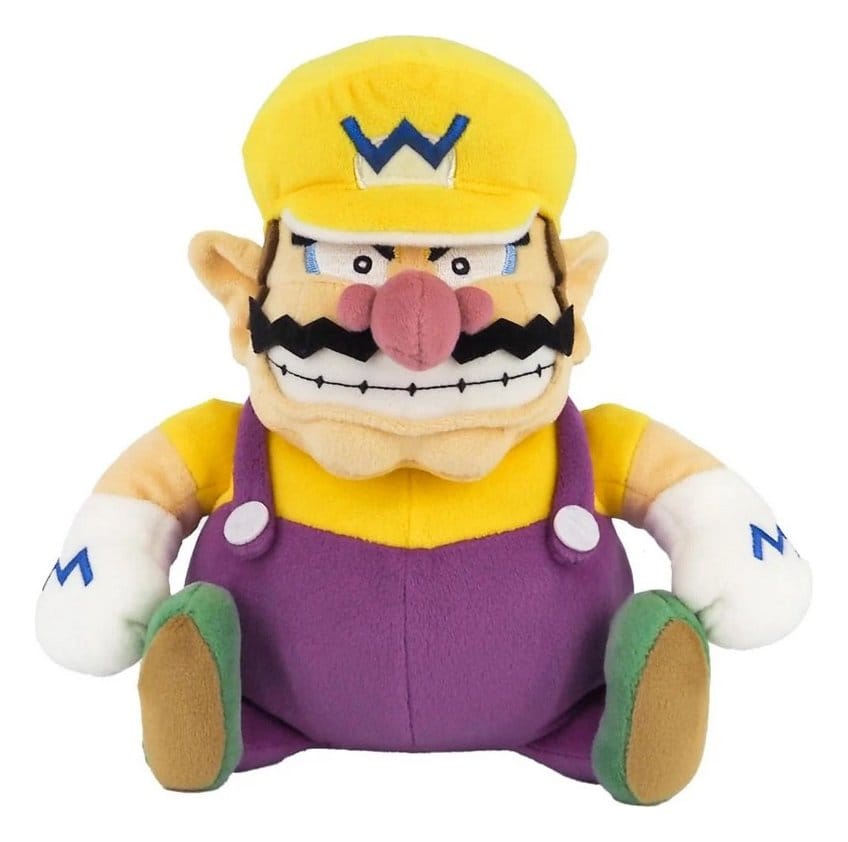 Super Mario Plush Figure Wario 25 cm - MangaShop.ro