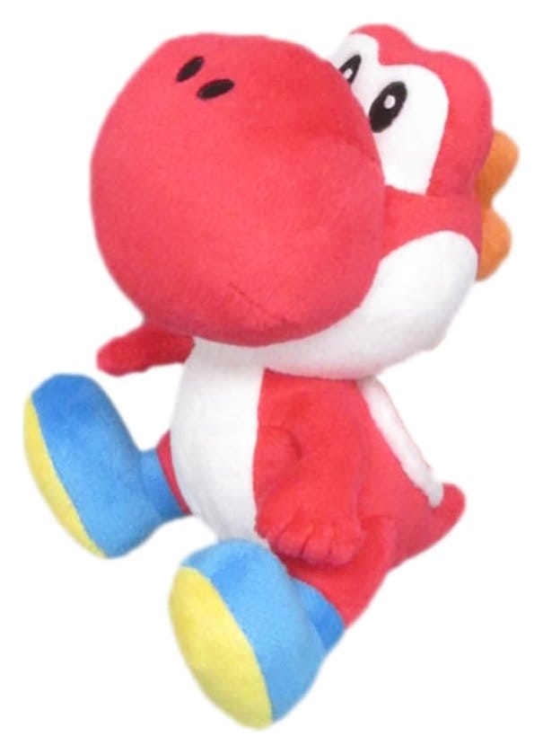 Super Mario Plush Figure Yoshi Red 17 cm - MangaShop.ro
