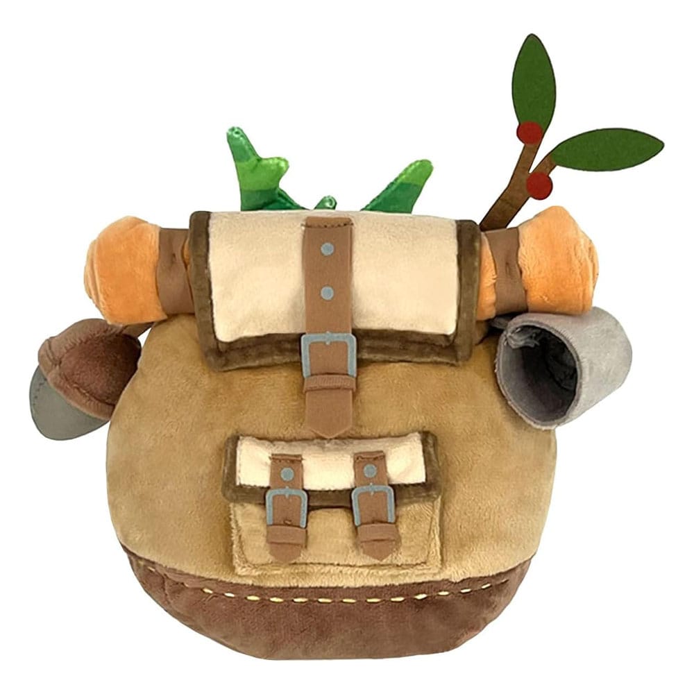 The Legend of Zelda: Tears of the Kingdom Plush Figure ZP04 Korok with Backpack Brown 17 cm - MangaShop.ro
