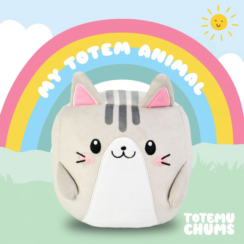 Totemu Chums Cute 'n' Kawaii Plush Figure Cat 19 cm - MangaShop.ro