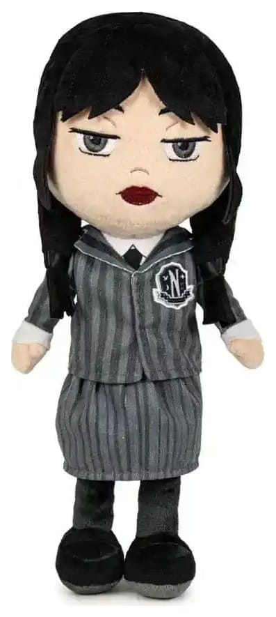 Wednesday Plush Figure Rag Doll School Uniform 32 cm - MangaShop.ro