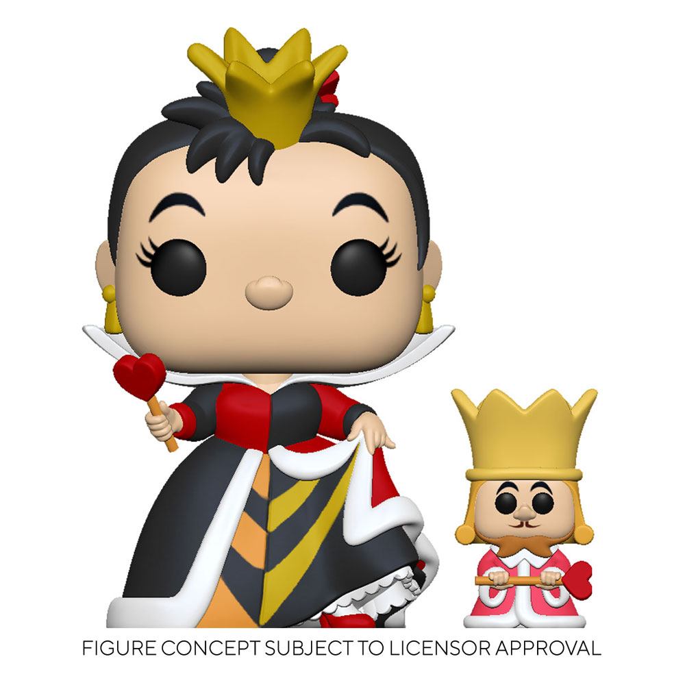 Alice in Wonderland POP! & Buddy Vinyl Figure Queen w/King 9 cm - MangaShop.ro