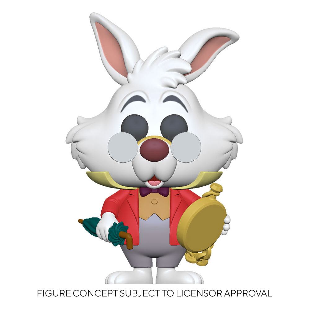Alice in Wonderland POP! Disney Vinyl Figure White Rabbit w/Watch 9 cm - MangaShop.ro
