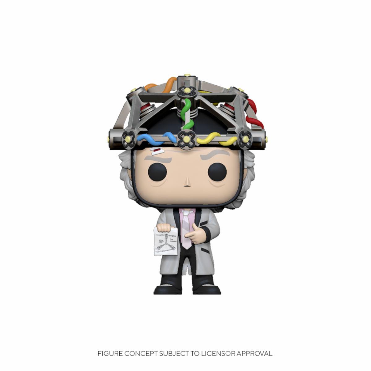 Back to the Future POP! Vinyl Figure Doc w/Helmet 9 cm - MangaShop.ro