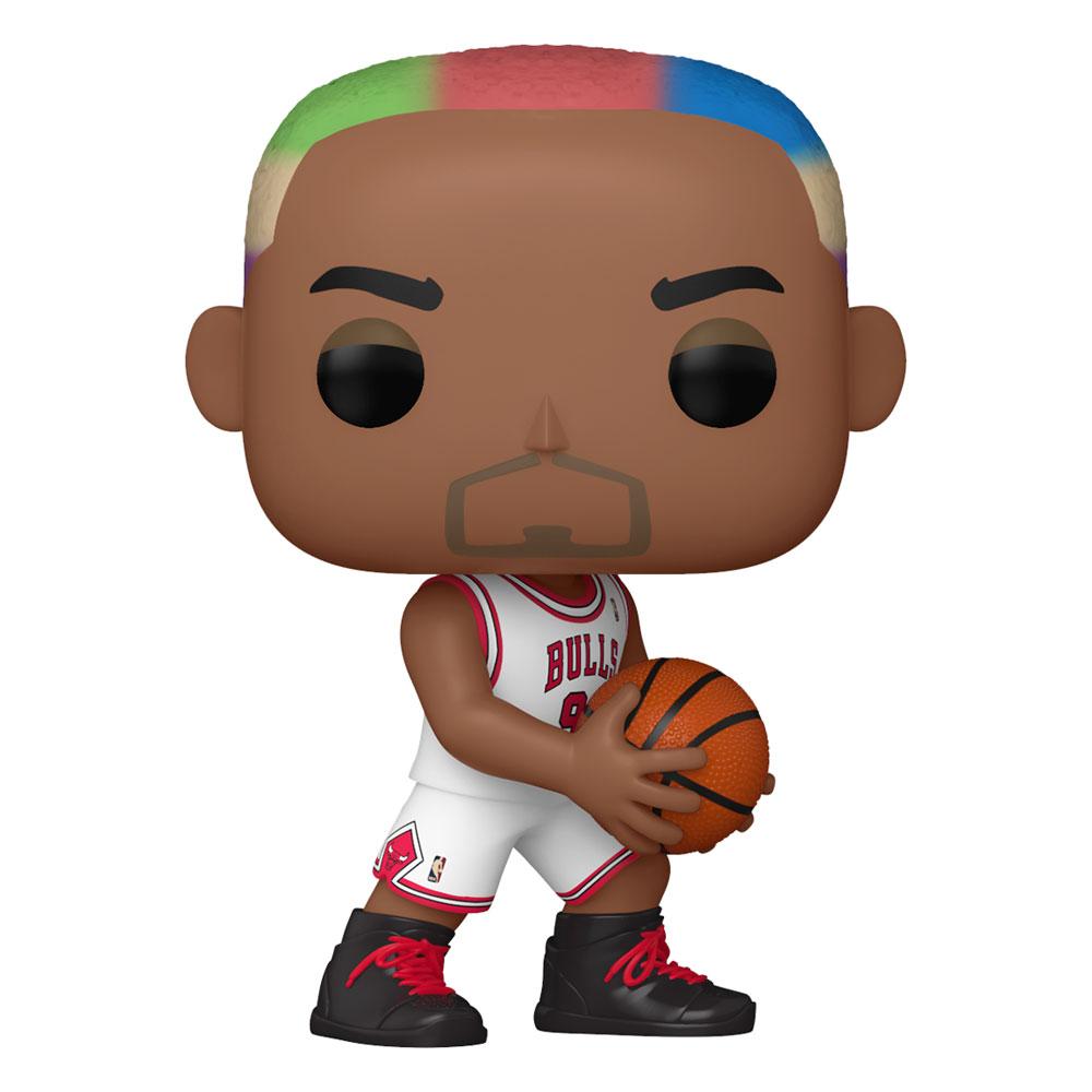 NBA Legends POP! Sports Vinyl Figure Dennis Rodman (Bulls Home) 9 cm - MangaShop.ro