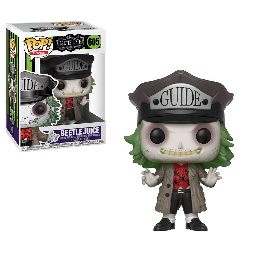Beetlejuice POP! Horror Vinyl Figure Beetlejuice Guide Hat 9 cm - MangaShop.ro