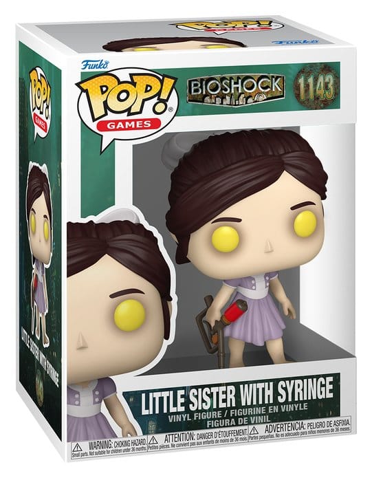 Bioshock POP! Games Vinyl Figure Little Sister w/Syringe 9 cm - MangaShop.ro