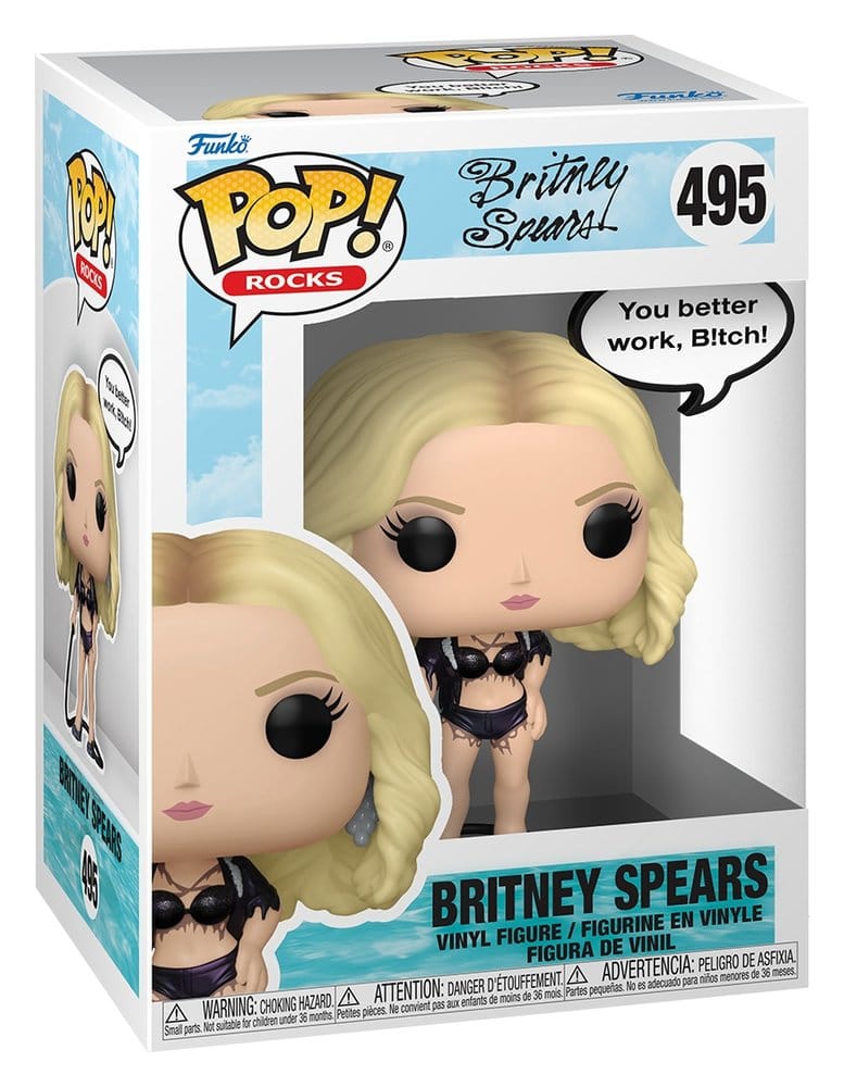 Britney Spears POP! Sayings Vinyl Figure You Better Work 9 cm - MangaShop.ro