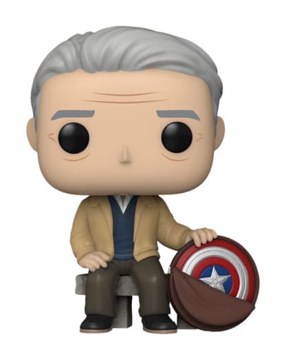 Marvel: Year of the Shield 80th Anniversary POP! Vinyl Figure Old Man Steve 9 cm - MangaShop.ro