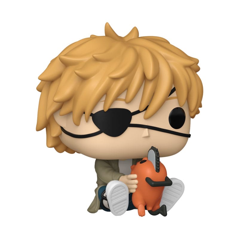Chainsaw Man POP! Games Vinyl Figure Denji & Pochita 9 cm - MangaShop.ro
