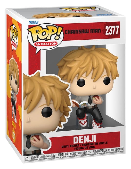 Chainsaw Man POP! Animation Vinyl Figure Denji 9 cm - MangaShop.ro